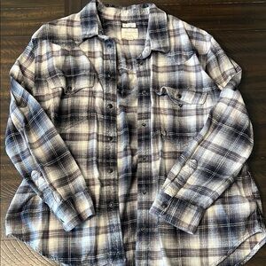 American Eagle Outfitters Soft Oversized Flannel